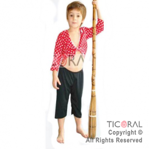 DISFRAZ NEGRITO NI�O CAND T3 x 1