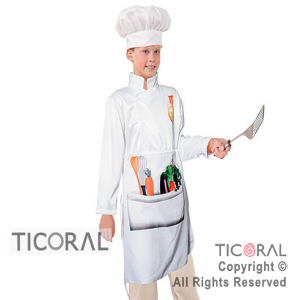 DISFRAZ CHEFF NI�O CAND T 1 x 1
