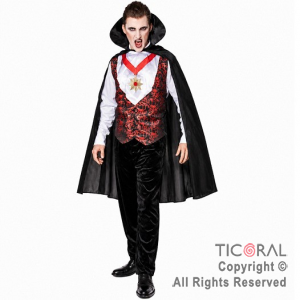 DISFRAZ DRACULA ADULTO CAND TALLE 2