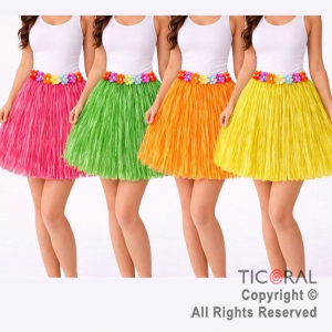 POLLERA CARIOCA FLUO CON VELCRO x 12