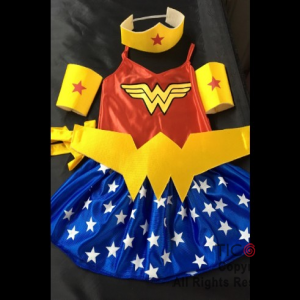 DISFRAZ MUJER MARAVILLA NI�A TALLE 2 CR x 1