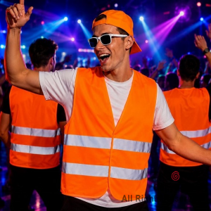 CHALECO FLUO REFLECTIVO SURTIDO (PACK X 10)