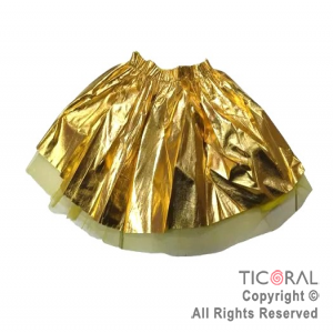 POLLERA TUTU ORO x 1