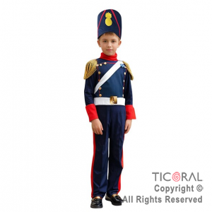 DISFRAZ GRANADERO CON ESCARAPELA TALLE 1 x 1