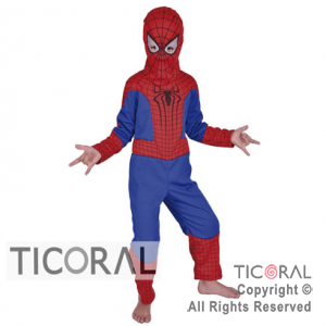 DISFRAZ SPIDERMAN TALLE 2 x 1
