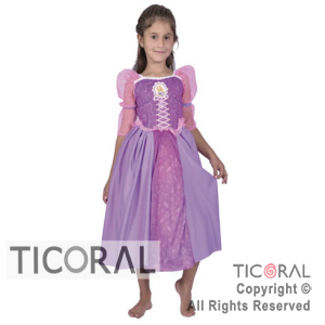 DISFRAZ RAPUNZEL TALLE 2 x 1