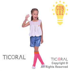 DISFRAZ SOY LUNA CON LUZ TALLE 0 x 1