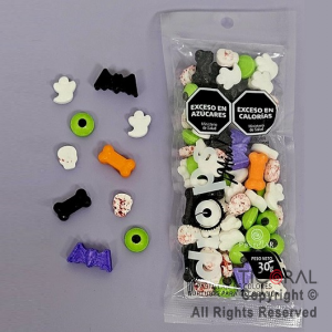 DROPS MIX HALLOWEEN 35 GR X 4 PAQUETES