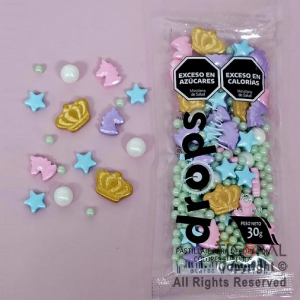 DROPS MIX PRINCESA 35 GR x 4 PAQUETES