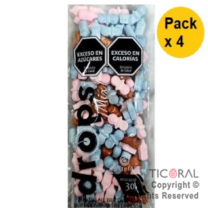 DROPS MIX BABY 35 GR x 4 PAQUETES