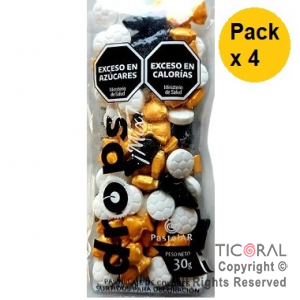 DROPS MIX FUTBOL 35 GR x 4 PAQUETES