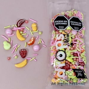 DROPS MIX FRUTAL 35 GR x 4 PAQUETES