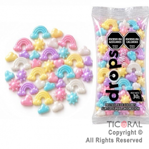 DROPS MIX ARCOIRIS 35 GR x 4 PAQUETES