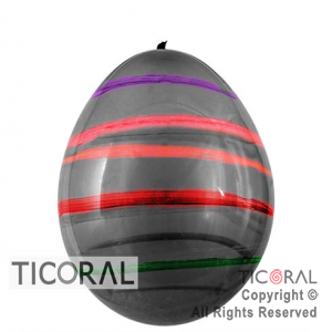 PI�ATA SUPER RAYADA NEGRA  x 1