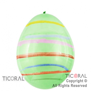 PI�ATA SUPER RAYADA VERDE MANZANA x 1