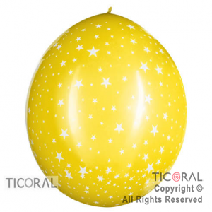 PI�ATA S R36 INF FASHION ESTRELLAS AMARILLO x 1