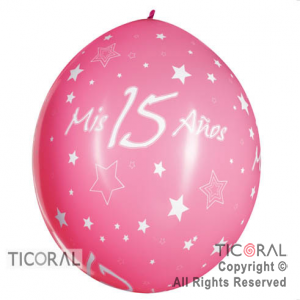 PI�ATA S R36 INF FASHION MIS 15 A�OS ESTRELLAS ROSA x 1