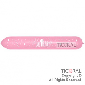 GLOBO SEMPERTEX 660 LOL FASHION MI PRIMER AITO ROSA x 5