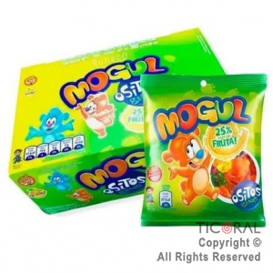 GOMA MOGUL TIBURONCITOS SHARKS 30 GRS X 12 UNIDADES x 1