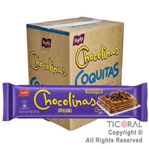 GALLETITA CHOCOLINAS CAJA DE 25 paquetes x 250grs x 1