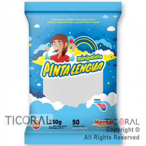 MINIPALETA PINTA LENGUA X 50 UNIDADES x 1