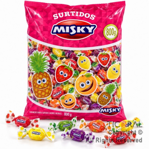 CARAMELOS MASTICABLES MISKY X 800 GR