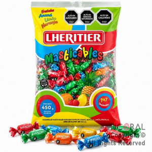 CARAMELOS MASTICABLES X 147 UNIDADES (450GR)