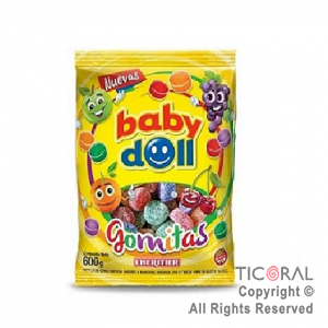 GOMITAS BABY DOLL X 600 GRS x 1