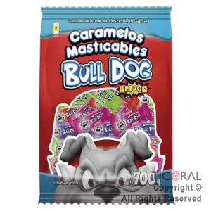 CARAMELOS MASTICABLES BULL DOG X 700 GR