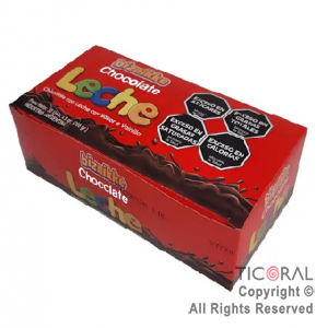 CHOCOLATE BIZNIKKE NEGRO 9 GR X 32 UNIDADES