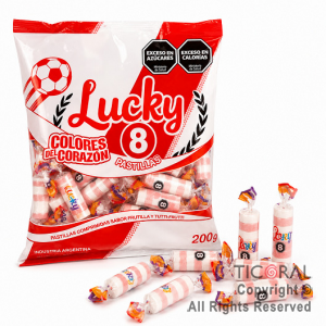 PASTILLAS LUCKY 8 RIVER x 200 GR