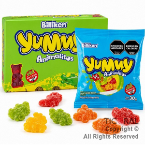 GOMAS YUMMY ANIMALITOS 12 SOBRES X 30 GR