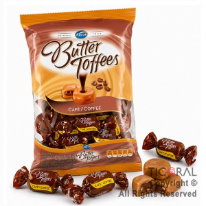 CARAMELO BUTTER TOFFEES RELLENO CAFE X 822 GR
