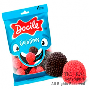 GELATINES MINI MORA 180 GR (12 UNIDADES X 15 GR C/U)