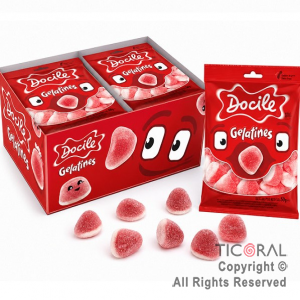 GELATINES MINI BESO 180 GR (12 UNIDADES X 15 GR C/U)