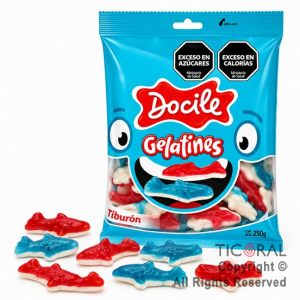 GELATINES TIBURON 250 GR