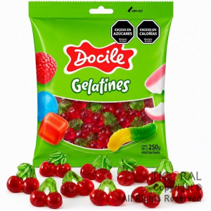 GELATINES CEREZA 250 GR