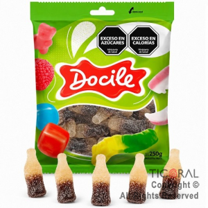 GELATINES BOTELLA COLA ACIDA 250 GR