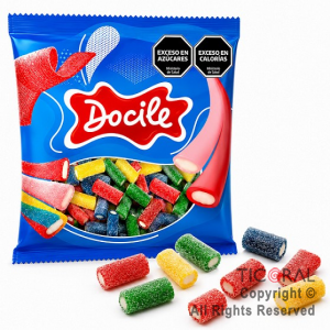 STICK BITE SIZE CINCO COLORES ACIDA 500 GR