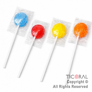 CHUPETIN MINI PALETA FRUTAS TOPOLIN X 50 UNIDADES