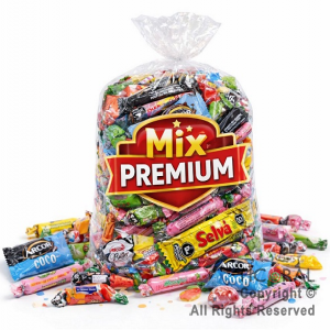 MIX PARA PI�ATA PREMIUM CON BOMBONES CHUPETINES Y CARAMELOS SURTIDOS X 800 GR x 1