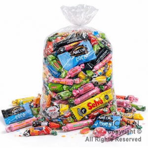MIX PARA PI�ATA PREMIUM CON BOMBONES CHUPETINES Y CARAMELOS SURTIDOS X 800 GR x 1
