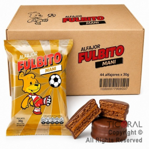 ALFAJOR FULBITO MANI X 44 UNIDADES