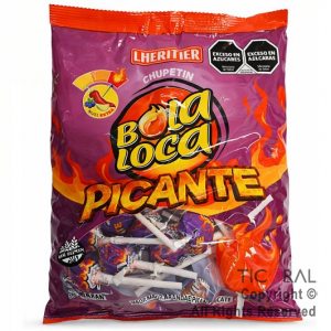 CHUPETIN BOLALOCA PICANTE X 24 UNIDADES (16 GR C/U)