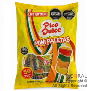 CHUPETIN PICO DULCE MINI PALETAS X 50 UNIDADES