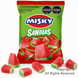 GOMITAS MISKY SANDIA 500 GR