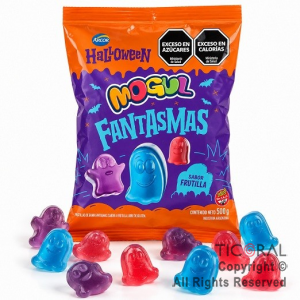 MOGUL GOMITAS HALLOWEEN FANTASMAS X 500 GR