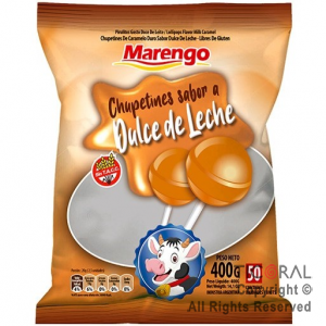 CHUPETIN DULCE DE LECHE X 50 UNIDADES 400 GR x 1