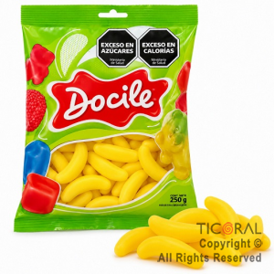 GELATINES BANANA X 250GRS