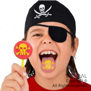 CHUPETIN POP TATTOO PIRATAS 400 GR